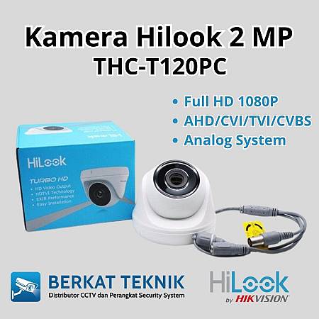 Kamera CCTV Hilook 2 Megapixel Indoor THC-B120PC